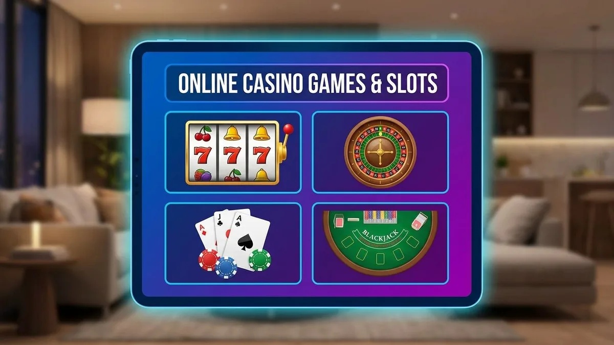 Casino games lobby